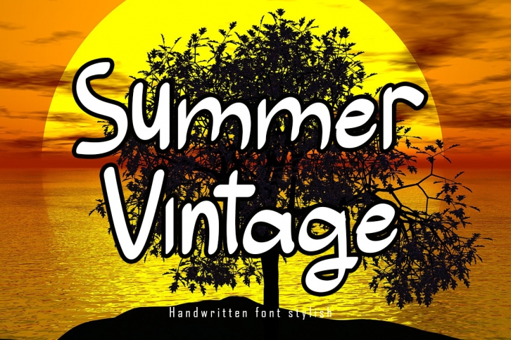 Summer Vintage Font Download