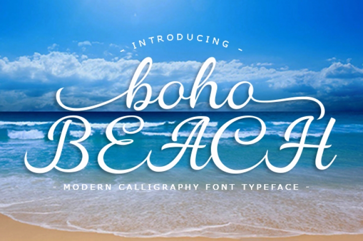 Boho Beach Font Download