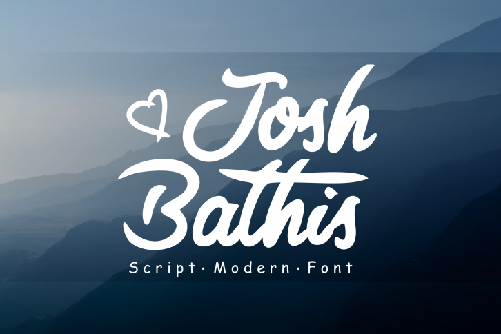 Josh Bathis Font Download