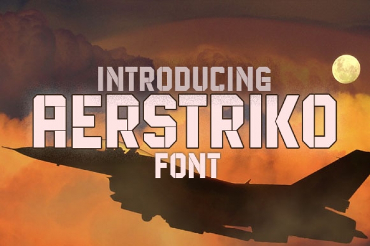 Aerstriko Font Download