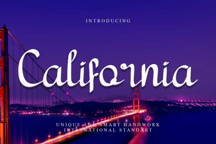 California Font Download