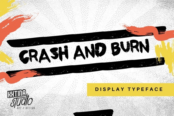 Crash and Burn Font Download