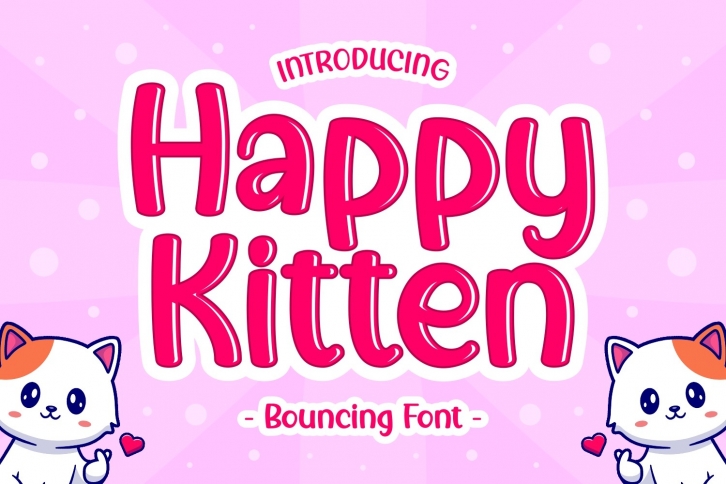 Happy Kitten Font Download