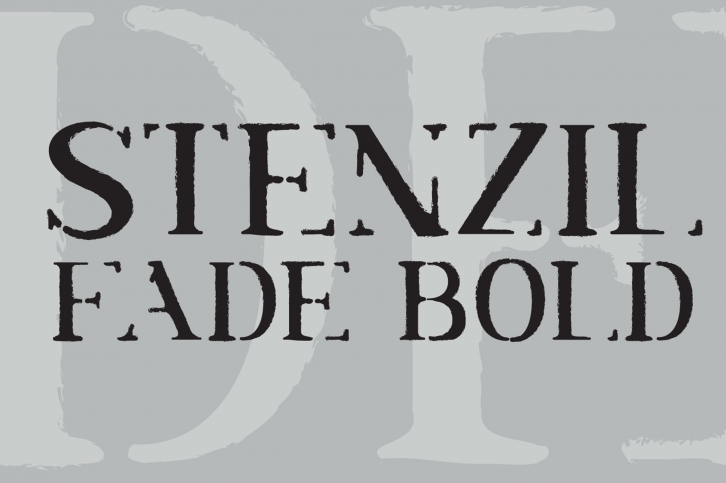 Stenzil Fade Bold Font Download
