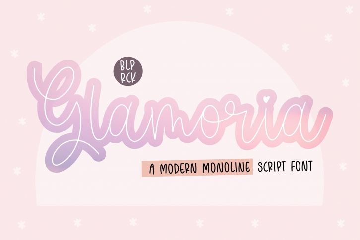 Glamoria Script Font Download