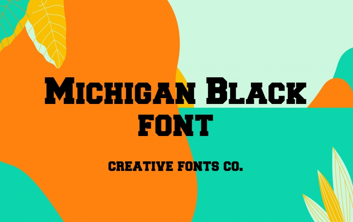 Michigan Black Font Download