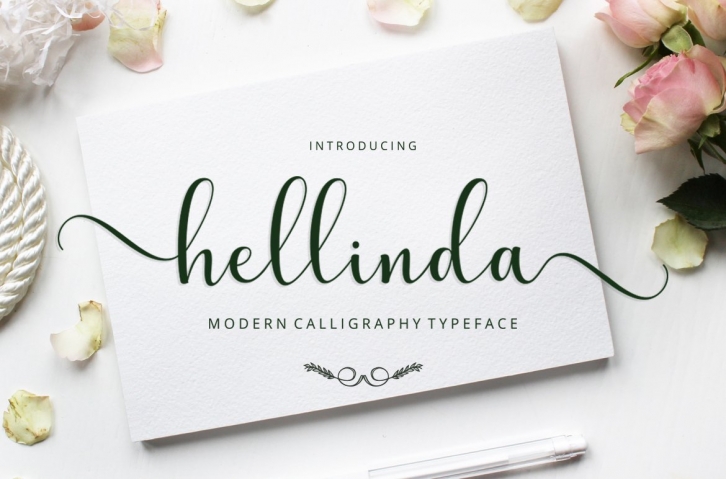 Hellinda Script Font Download