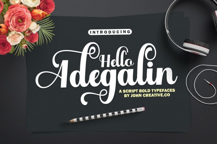 Hello Adegalin Font Download