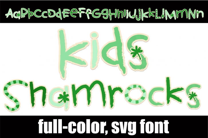 Kids Shamrock Font Download