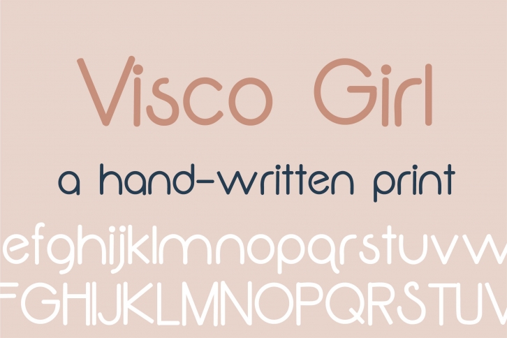 PN Visco Girl Font Download