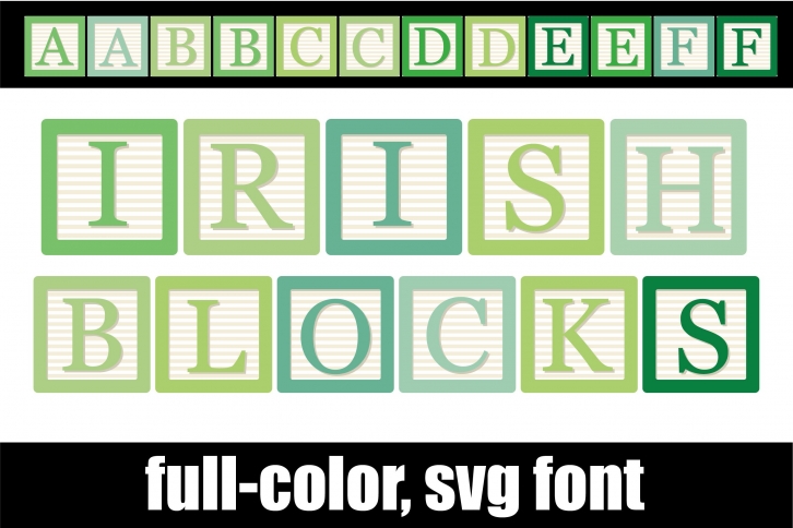Irish Blocks Font Download