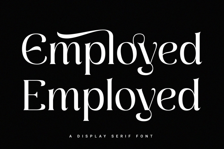 Employed Font Download