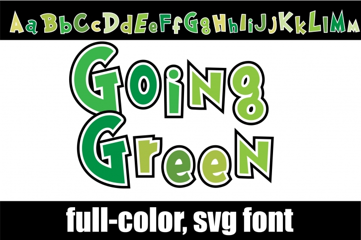 Going Green Font Download
