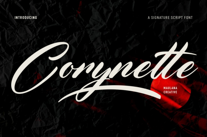 Corynette Signature Script Font Font Download