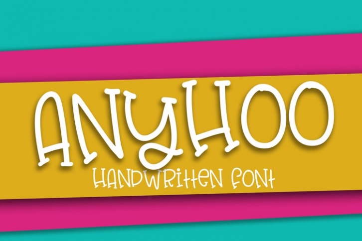 Anyhoo Handwritten Font Download