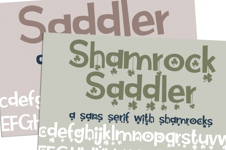 PN Saddler & Shamrock Saddler Font Download