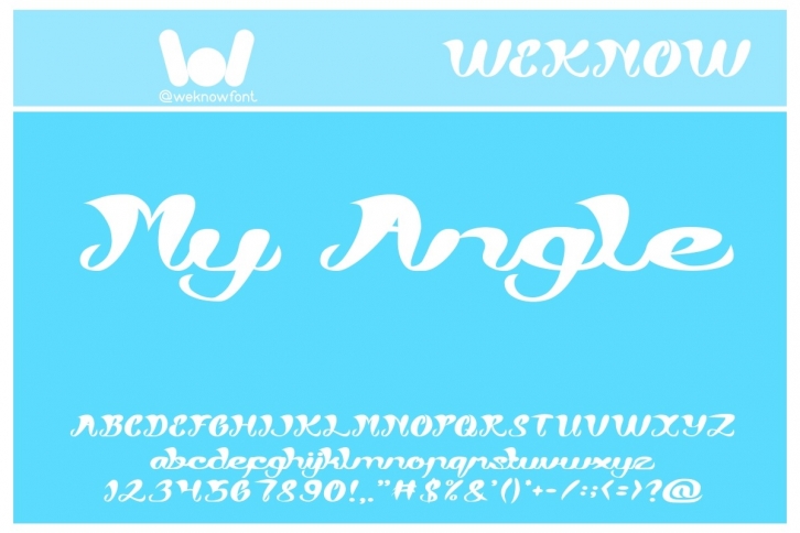 My Angle Font Download
