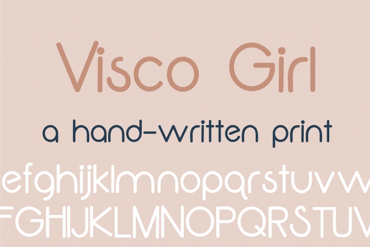 Visco Girl Font Download
