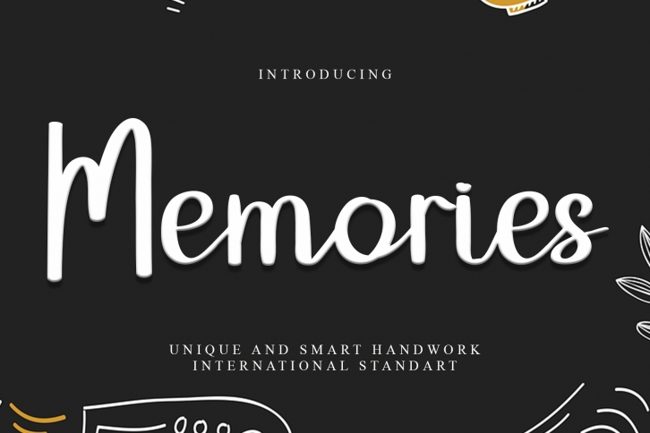 Memories Handwriteen Font Download