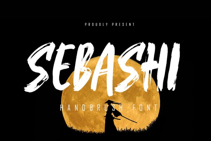 Sebashi - Handbrush Font Font Download