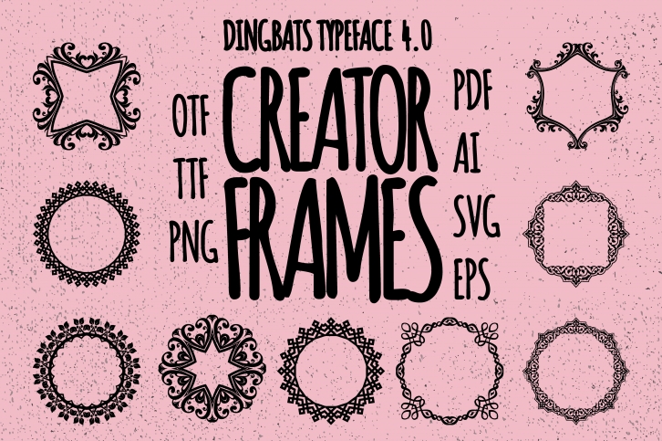 Frames Creator 4.0 Font Download