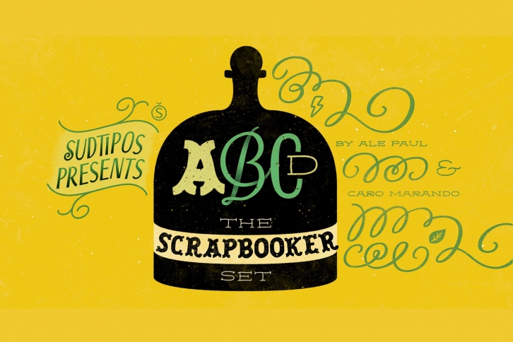 The Scrapbooker Set Font Download