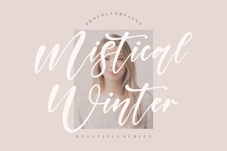 Mistical Winter Beautiful Script Font LS Font Download