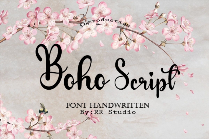 Boho Script Font Download