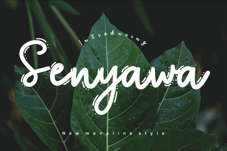 SENYAWA Font Download
