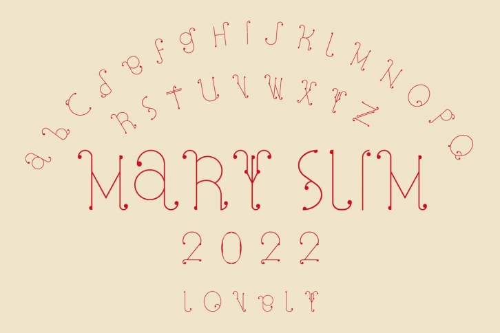 Mary Slim Font Download