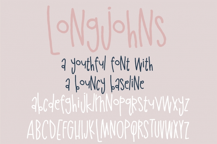PN Longjohns Font Download