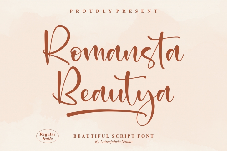 Romansta Beautya Font Download