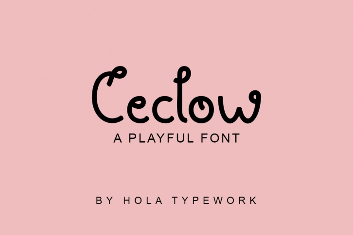 Ceclow Font Download