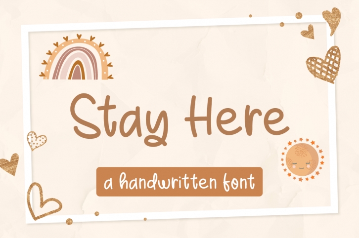 Stay Here Font Download