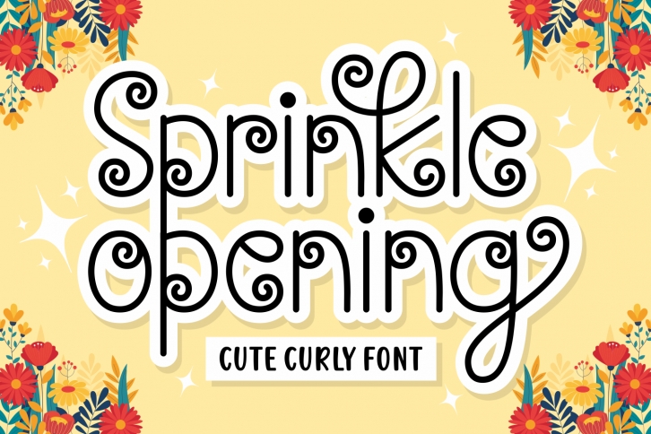 Springkle Opening Font Download