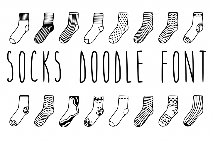 Socks doodle Font Download