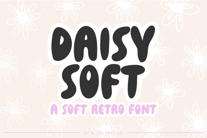 DAISY SOFT Retro Bubble Font Download