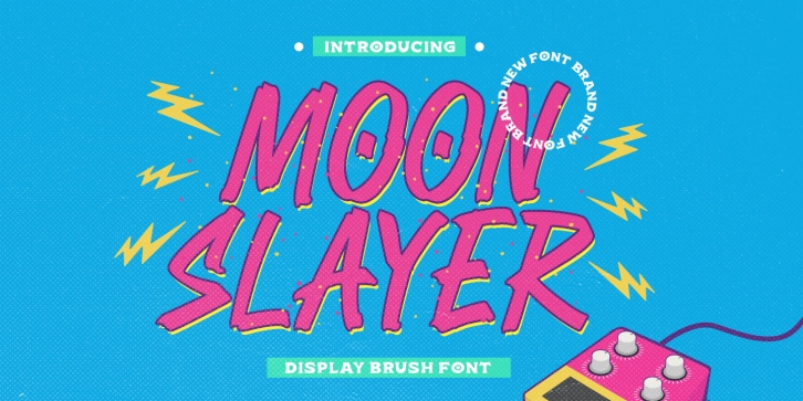 Moon Slayer Font Download