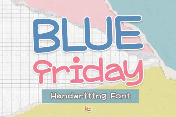 Blue Friday Font Download