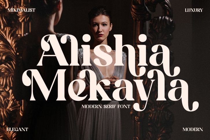 Alishia Mekayla Modern Serif Font Download