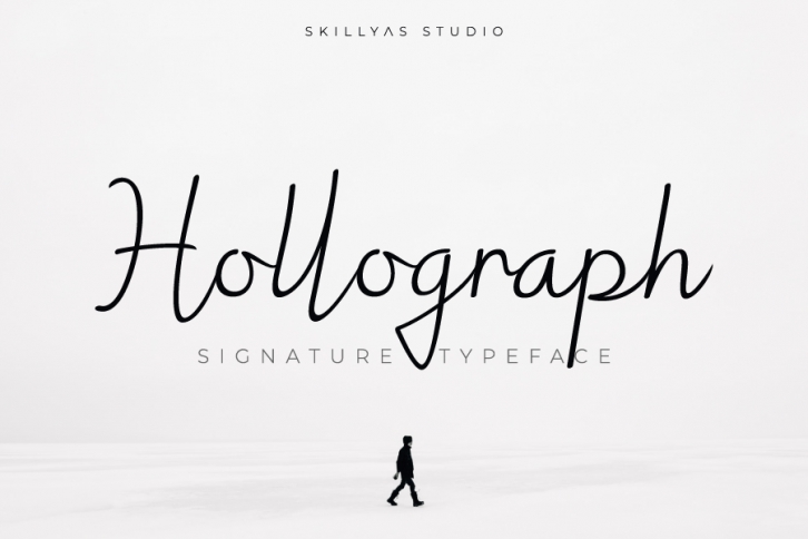 Hollograph Signature Font Download