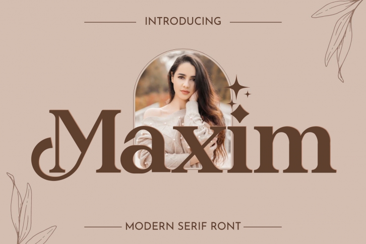 Maxim Font Download
