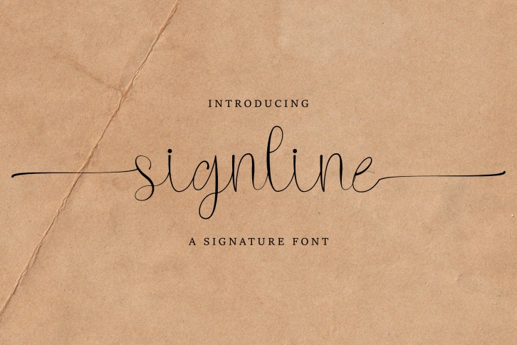 Signline Font Download