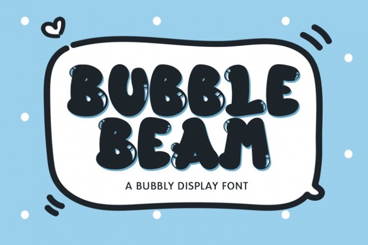 Bubble Beam Font Download
