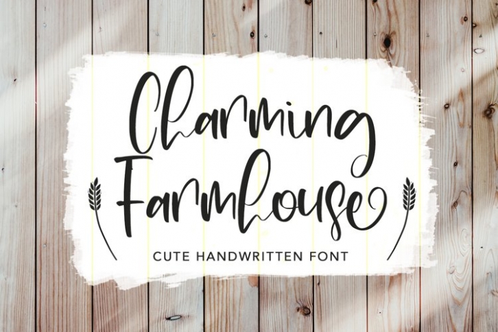 Charming Farmhouse Font Download