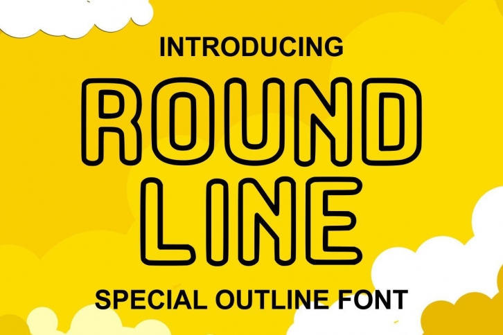 Round Line Font Download