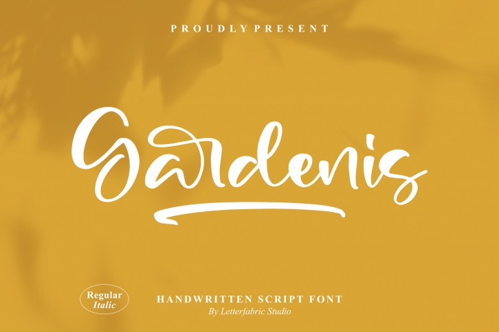 Gardenis Font Download