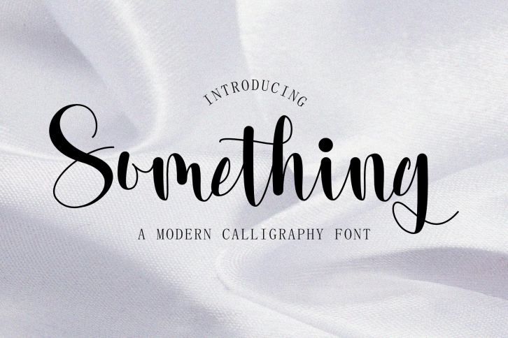 Something Font Download