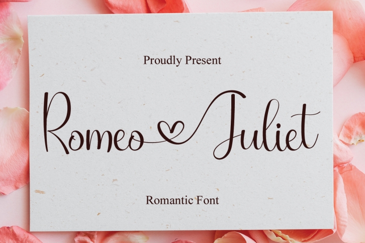 Romeo Juliet Font Download