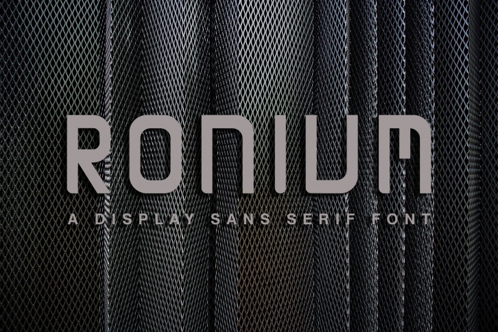 Ronium Font Download